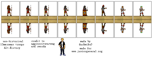 15mm Roman legion troops